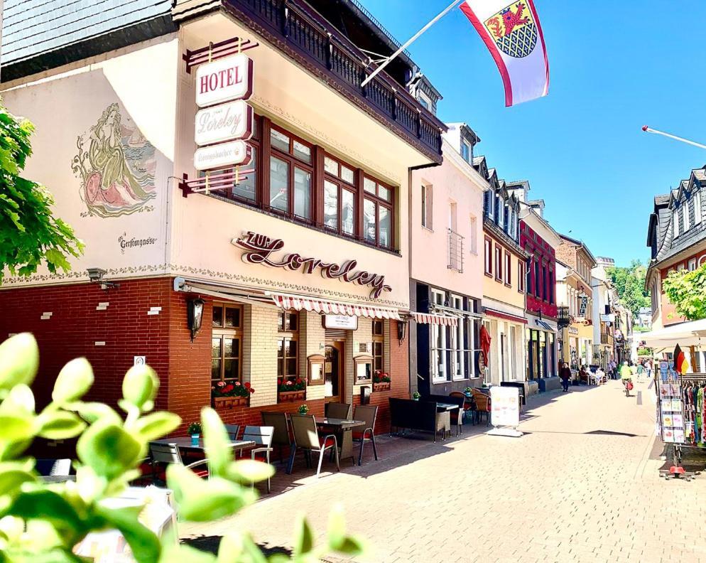 Hotel Zur Loreley - Garni Sankt Goar Exterior foto